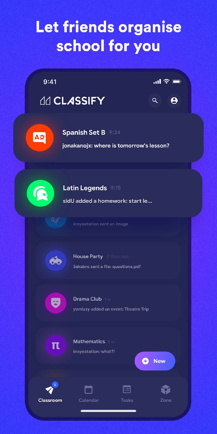 Classify — AI school planner