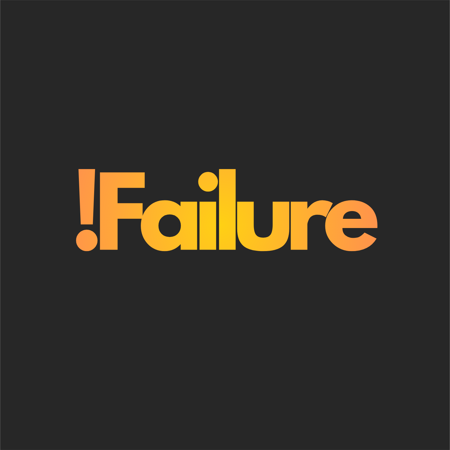 !Failure studio logo